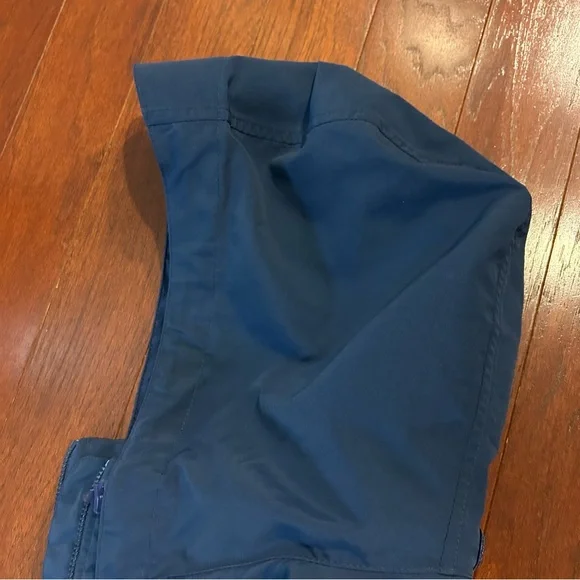 Lands End women’s Rain Jacket wind breaker large navy - Picture 10 of 11